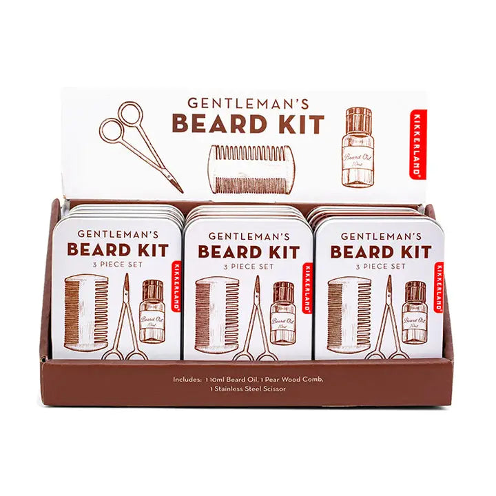 Kikkerland Design Inc Gentlemans Beard Tin