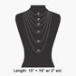 Fame Two Row Layered Chain Necklace