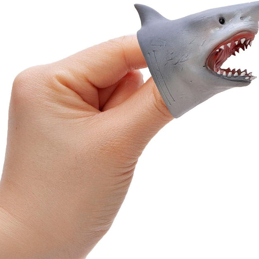 Schylling Shark Baby Finger Puppet
