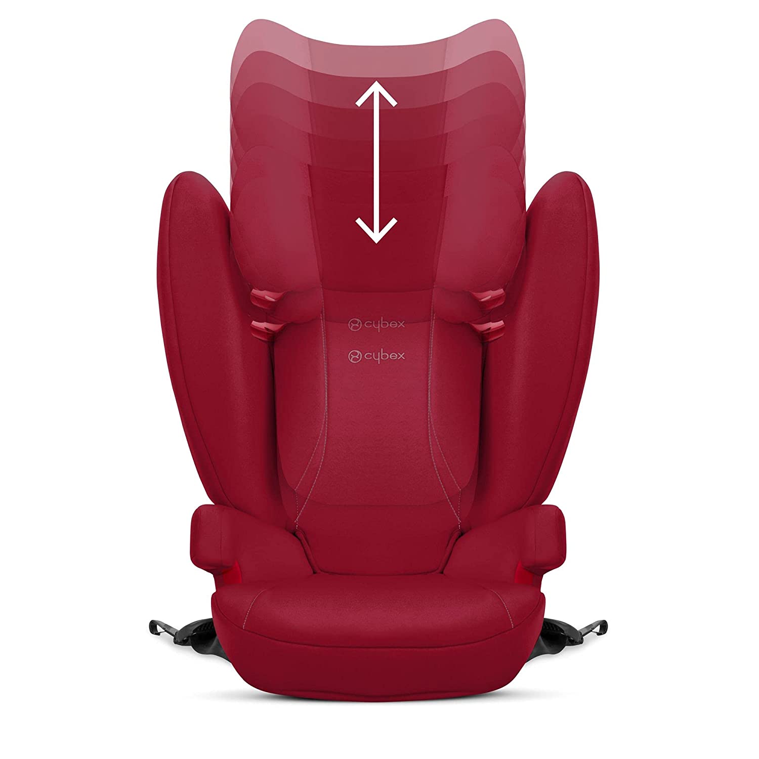 Cybex Solution B2-fix+Lux Booster Car Seat - Dynamic Red
