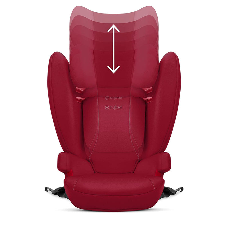 Cybex Solution B2-fix+Lux Booster Car Seat - Dynamic Red