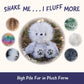 Beverly Hills Teddy Bear Company FLUFF'UMS Eddy the Yeti 18"
