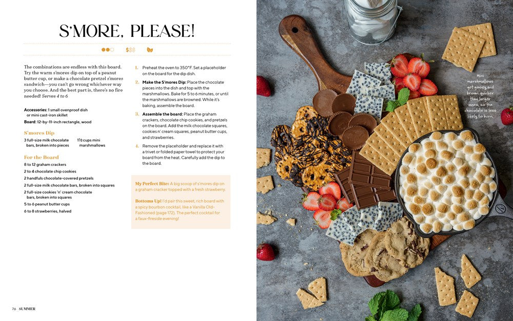 Gibbs Smith Art of the Board: Fun & Fancy Snack Boards, Recipes & Ideas