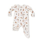 Angel Dear Bamboo 2 Way Zipper Footie - Cowboy Dogs