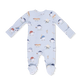 Angel Dear Bamboo 2 Way Zipper Footie - Baseballs Playing Baseball