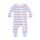 Angel Dear Bamboo 2 Way Zipper Footie - Preppy Rugby