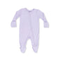 Angel Dear Bamboo 2 Way Zipper Footie - Solid Orchid Petal