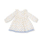 Angel Dear Muslin Dress with Eyelet Trim and Ribbed Leggings - Western Sunflower