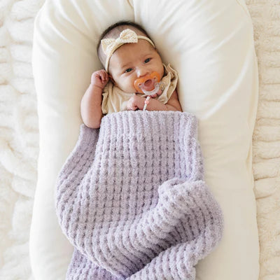 Saranoni Waffle Knit Mini Blanket