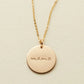 Made by Mary Mama Disc Necklace