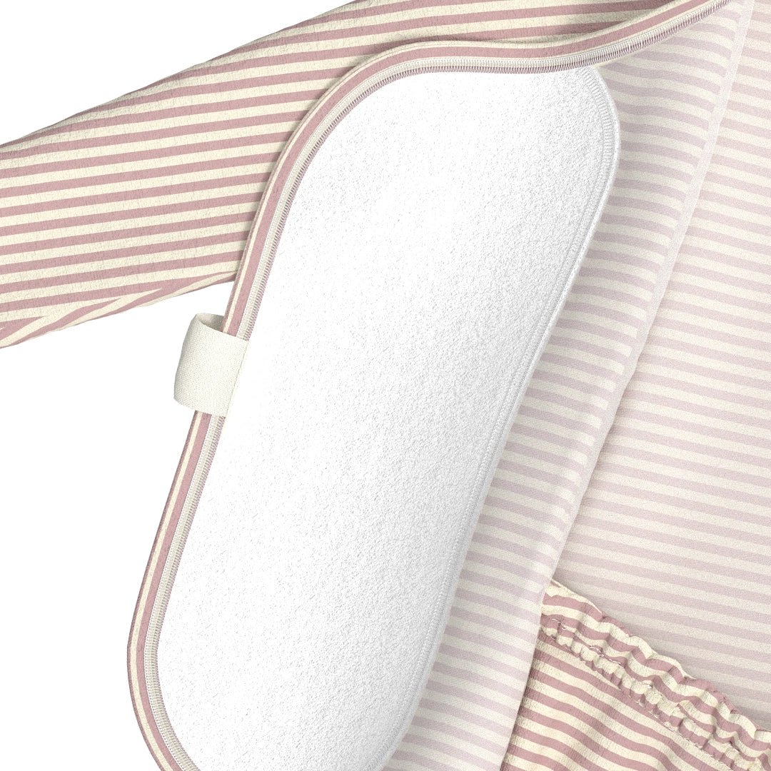 Bonsie Skin to Skin Babywear Footie - Berry Twist