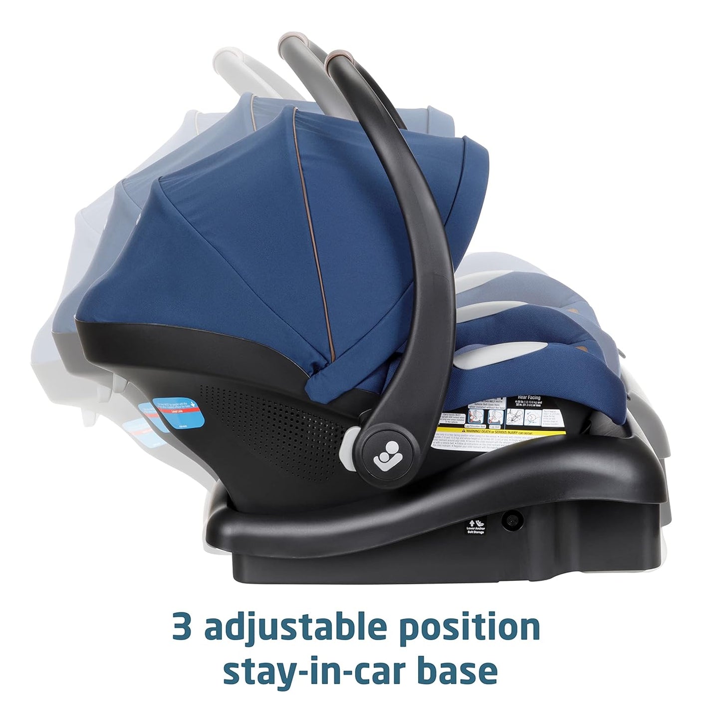 Maxi-Cosi Zelia2 Luxe 5-in-1 Modular Travel System with Mico Luxe - New Hope Navy