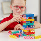 Chronicle Books Wild Wobble! Wooden Tumbling Tower