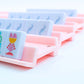 My Fair Mahjong Premium Acrylic Mahjong Rack  Set - Solid Macaron Pink