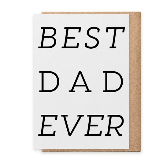 Paisley and Parsley Best Dad Ever - Greeting Card