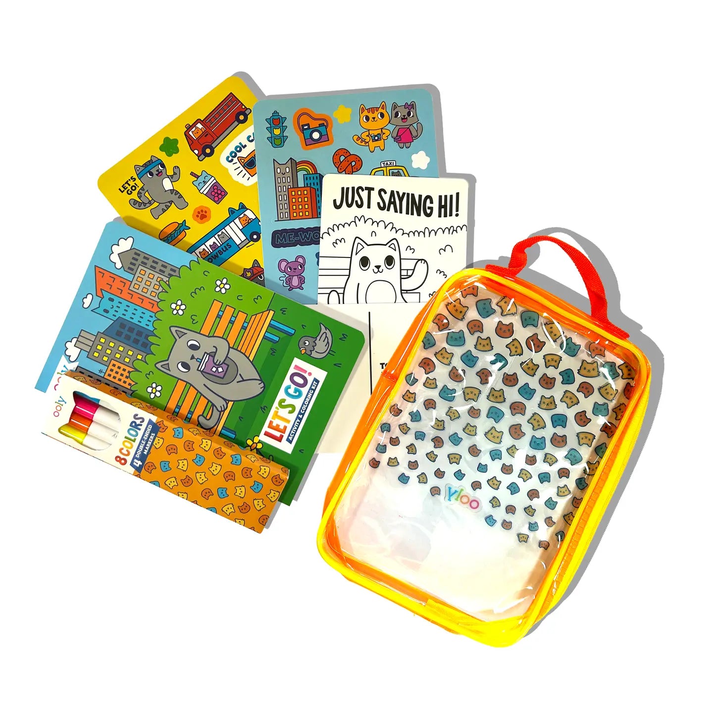 OOLY Let's Go!: Activity & Coloring Kit