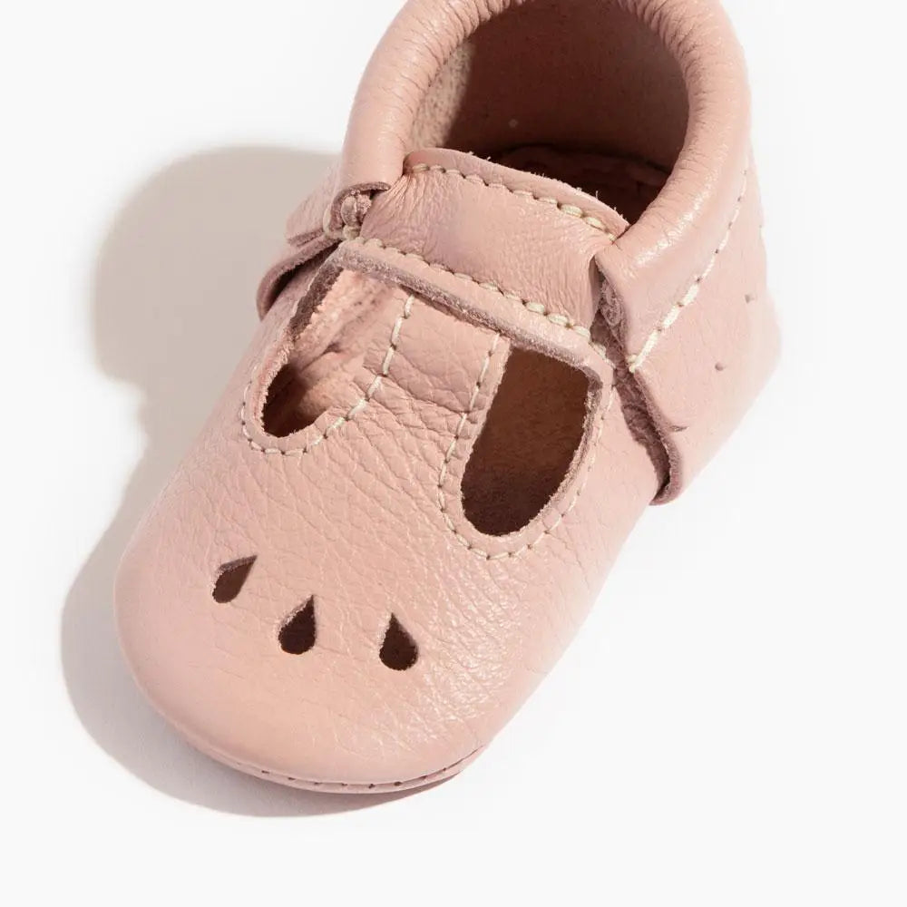 Freshly Picked Mary Jane Soft Sole Baby Shoe - Blush