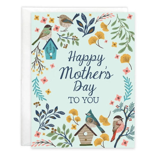 Gina B Designs Mother's Day Greeting Card - Bird Song
