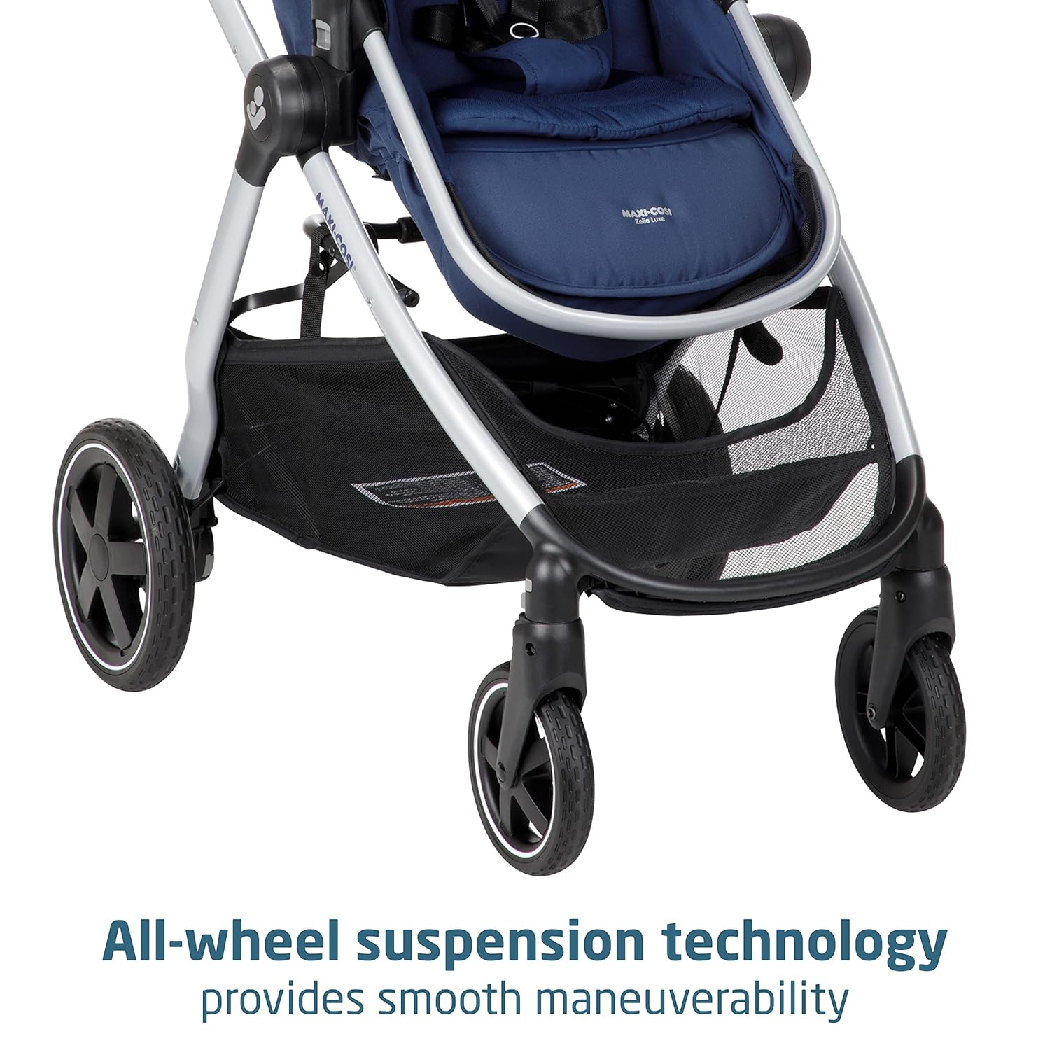 Maxi-Cosi Zelia2 Luxe 5-in-1 Modular Travel System with Mico Luxe - New Hope Navy
