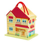 Toysmith Moose Toys Bluey Wooden Carry Along House