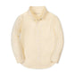 Hope and Henry Organic Seersucker Shirt - Yellow Seersucker