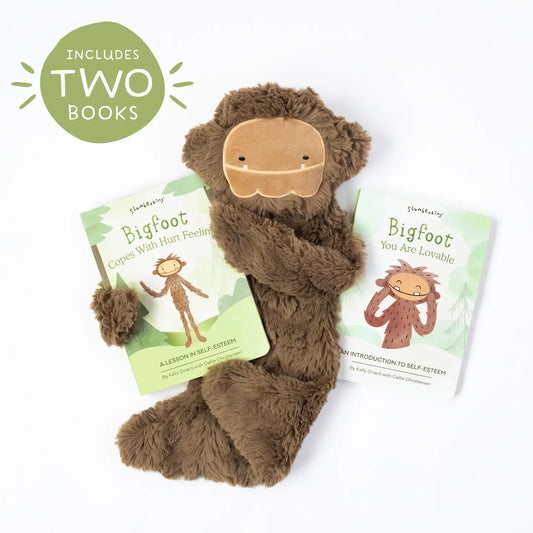 Slumberkins Plush Snuggler Set - with 2 books!
