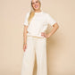 Lou Lou and Company Knit Women's Short Sleeve Tee - Ivory