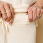 Lou Lou and Company Knit Women's Wide Leg Pant - Ivory