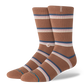 Stance Men's Butter Blend Crew Socks - Strata - Brown