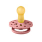 BIBS Boheme 2-Pack Pacifier Set - Dusty Pink / Elderberry - Size 2 (6-18M)
