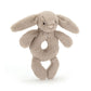 Jellycat Bashful Bunny Ring Rattle