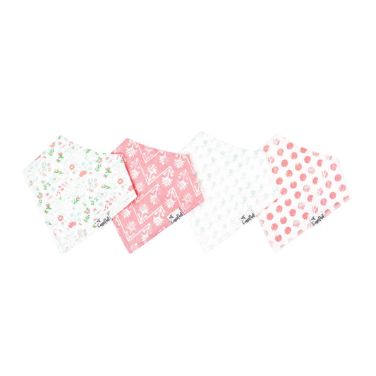 Copper Pearl Baby Bandana Bibs - Claire