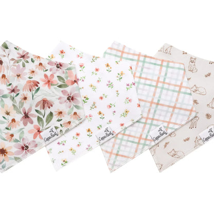 Copper Pearl Baby Bandana Bibs