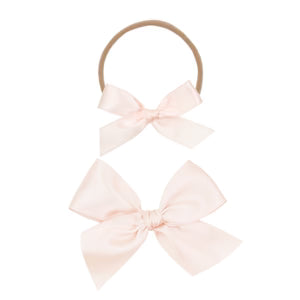 Lou Lou and Company Satin Bow Headband - Small