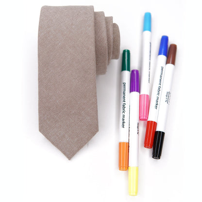Boon Ties Men's Tie - Design A Tie - Blank Tie and Marker Set 