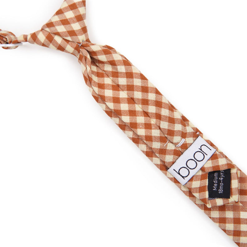 Boon Ties Boys' Tie - Toffee