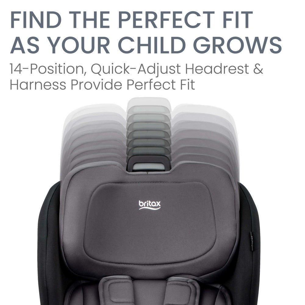Britax Poplar ClickTight Convertible Car Seat - Stone Onyx