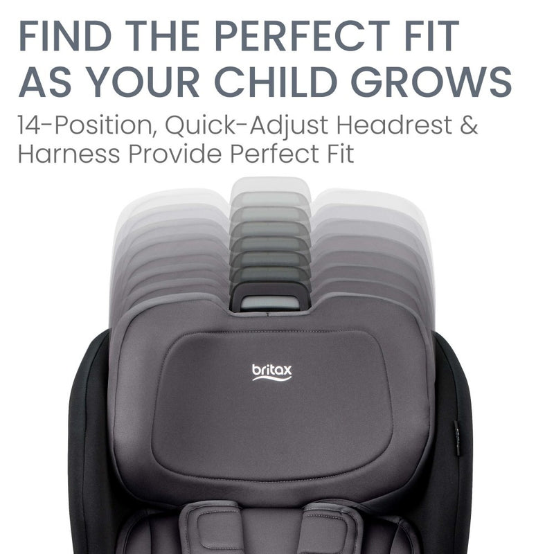 Britax Poplar ClickTight Convertible Car Seat - Stone Onyx