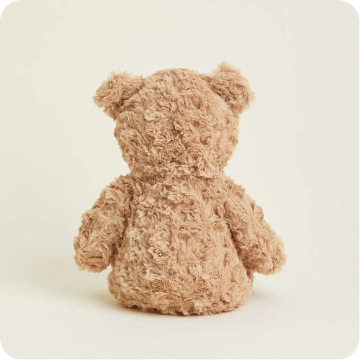 Warmies Brown Curly Bear