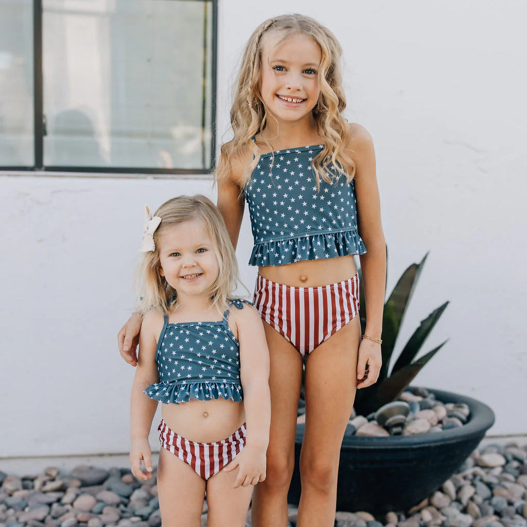Mebie Baby Bikini Set - Stars and Stripes