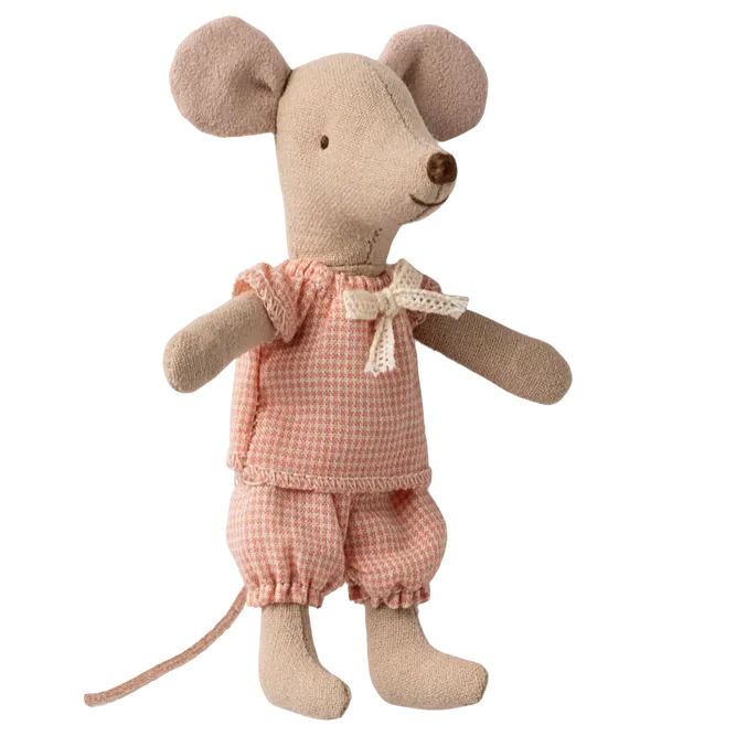 Maileg Little Sister Mouse in Matchbox