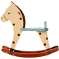 Maileg Mouse Rocking Horse - Spotted