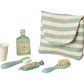 Maileg Toothbrush Set in Bag - Blue Stripe