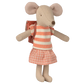 Maileg Big Sister Tricycle Mouse with Bag