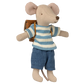 Maileg Tricycle mouse, Big brother - Brown