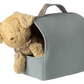 Maileg Pet Carrier - Dusty Blue