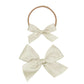 Lou Lou and Company Satin Bow Headband - Small
