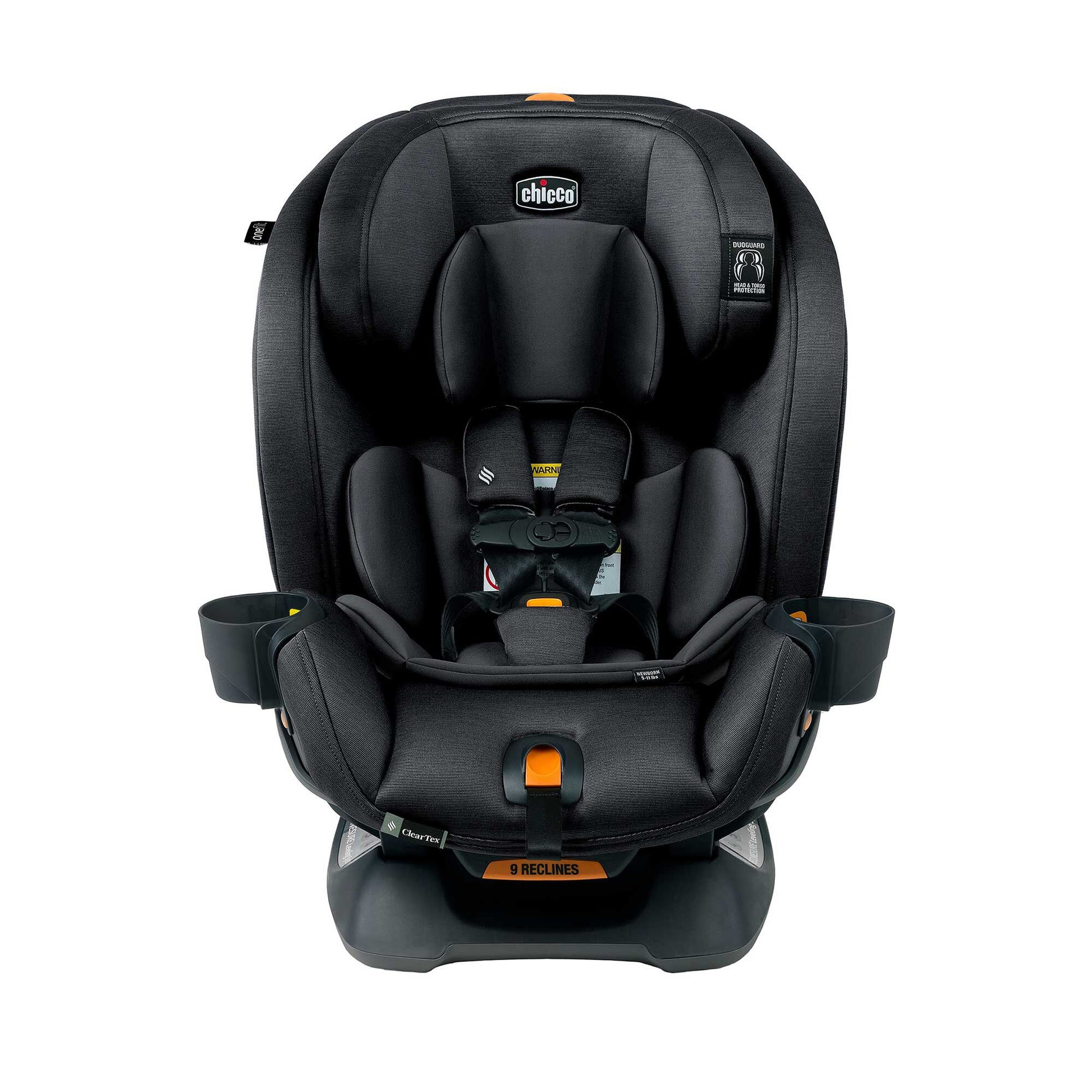 Chicco OneFit ClearTex All-In-One Car Seat - Obsidian