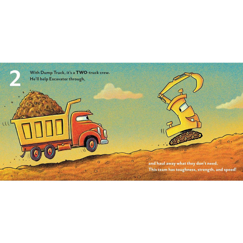 Chronicle Books Excavator's 123 Board Book