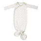 Copper Pearl Newborn Knotted Gown - Shine